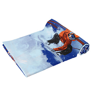 Комплект постельного белья 1,5-спальный DRIVE Сноуборд 100%хлопок поплин 110гр/м рисунок 1635 000000000001169658