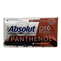 Мыло туалетное 90гр Абсолют Pro антибактериальное серебро пантенол 6194 000000000001202526