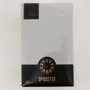 Проcтыня 250x240см DE'NASTIA серый 100%хб сатин C010845 000000000001204371