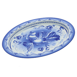 Поднос Гжель, 330х230 мм 000000000001157151