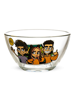 Набор детской посуды 3 предмета ND PLAY Влад А4 и компания стекло 000000000001221868