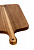 Доска разделочная 45x24x2см DE'NASTIA прямоугольная с ручкой светло-коричневый дерево акация 000000000001216969