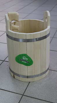 Кадка с гнетом 15л БАННАЯ ЛИНИЯ липа 000000000001187958