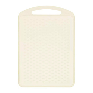 Доска разделочная 32,8х21х0,5см ИНТЕРМ большая кремовый пластик 000000000001222057