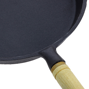 Сковорода 21,5см MYRON COOK деревянная ручка чугун MC2216 000000000001168229