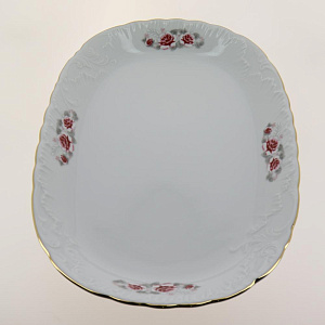 Блюдо овальное 33см CMIELOW Rococo G577 фарфор 000000000001172861