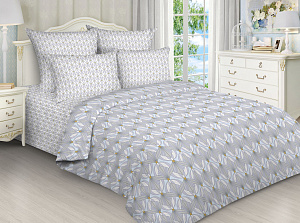 Комплект постельного белья 2-спальный BELLA ROSSA рис9627/9628 поплин хлопок 100% 000000000001207248