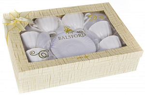 Н-р кофейный 12шт,6чашек 120мл+6блюдец,пд/уп,Грация,Шанти,101-01007 000000000001183383