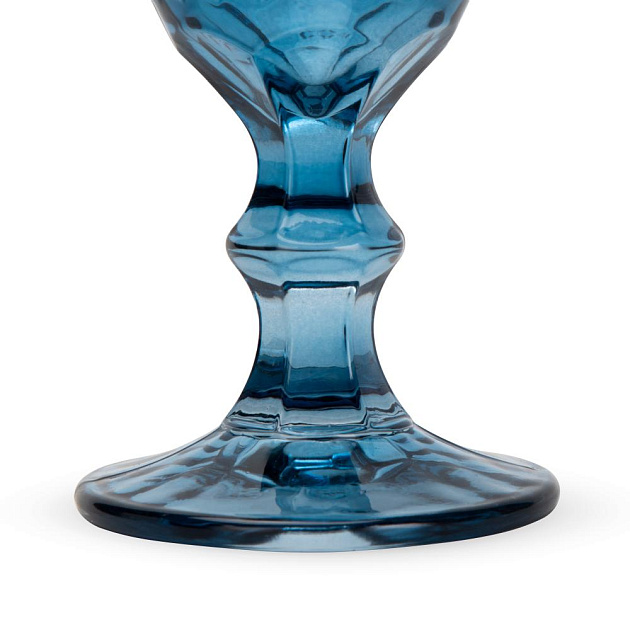 Набор кубков для вина 2шт 240мл синий стекло 000000000001224675