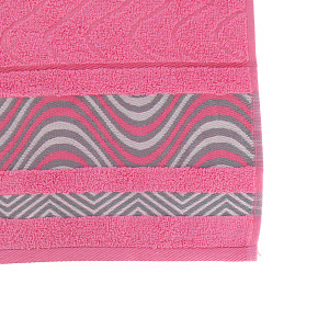 Полотенце махровое Marezzato Cleanelly, розовый, 70х130 см, пл.460 000000000001067215
