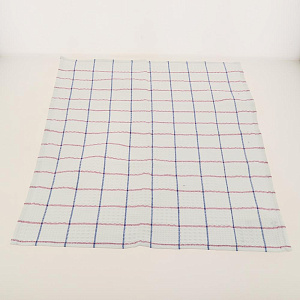 Полотенце кух. ваф.  крупная клетка 45х60см  85%хл 15% пэ Турция D000156 000000000001184022