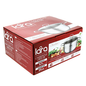 Кастрюля Standart Lara, 5.7л 000000000001121696