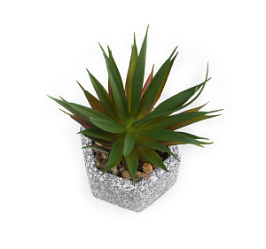 Цветок искусственный "Суккулент"  15 смR010467 000000000001189331