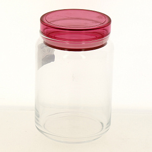 COLORLICIOUS Банка д/сыпучих 1л с розовой крышкой L8122 000000000001182529