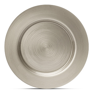 Блюдо сервировочное 33-34см GLASSCOM Champagne стекло 000000000001219153