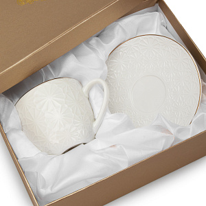 Пара чайная LAGARD 240мл/блюдце фарфор SH08090 000000000001219870