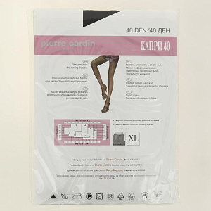 Колготки женские 40ден р4 PIERRE CARDIN Капри Неро 000000000001176315