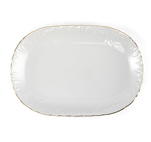 Набор столовой посуды 24 предмета CMIELOW Рококо Золотая отводка фарфор 000000000001216743