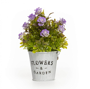 Цветок искусственный "Роза садовая" 20смR010446 000000000001189311