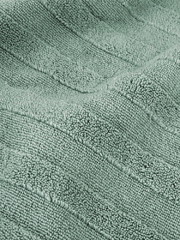 Полотенце махровое Широкая Волна 450gsm  100x150см 100% хлопок  Зелёный D100067 000000000001194325