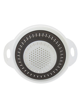 Дуршлаг 24,5х10см 1,3л полипропилен/термопластичная резина 000000000001228333