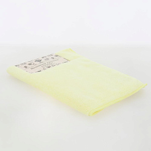 Полотенце кухонное 40x60см LUCKY желтое микрофибра 100% полиэстер 000000000001207681