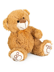 Игрушка мягкая 20±2см мишка с бантом ST бежевый полиэстер 000000000001228937