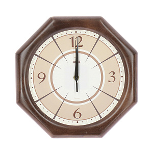 Часы Вега, деревянный 000000000001135355