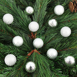 Набор елочных шаров Мандарин Посуда Центр, 4 см, 12 шт. 000000000001161765