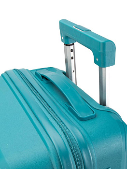 Чемодан на колесах L (48х30х75см) полосы индиго PP 000000000001226560