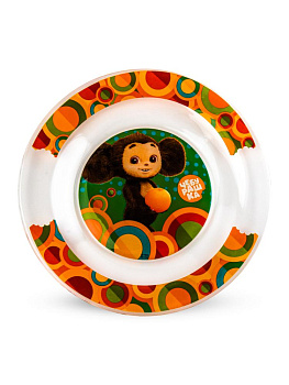 Тарелка 19,5см ND PLAY Чебурашка стекло 000000000001217883