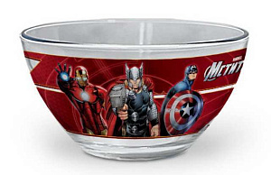Набор детский посуды PRIORITY Мстители стекло 000000000001193699