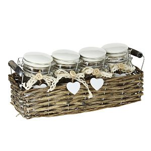 Набор ёмкостей Прованс Miralight, 300мл, 4 шт. 000000000001157970