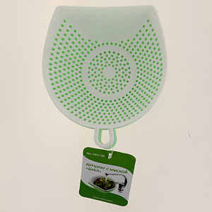 Дуршлаг с миской Дабл. Изготовлено из пластмассы (полипропилен). Размеры: дуршлаг - 14х13,5х8 см, миска – 14х13,5х7см, емкость 500мл 000000000001192436