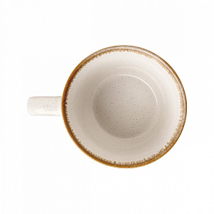 Чашка 400мл DE'NASTIA NEW ERA COLLECTION Polka dot бежевый керамика 000000000001224494