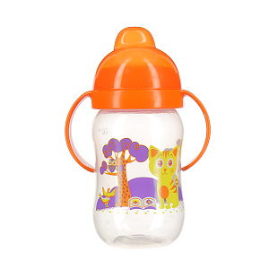 Поильник-Непроливайка с особопрочным носиком Русские мотивы Lubby, от 6 месяцев, 250мл 000000000001135460