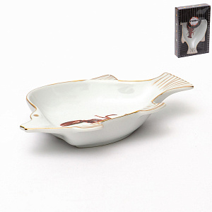 Икорница 15,5х10х3см GUTERWAHL Party Time Рак речной фарфор 000000000001197795