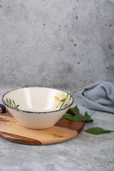 Салатник 19см CERA TALE Оливки керамика глазурованная 000000000001207957