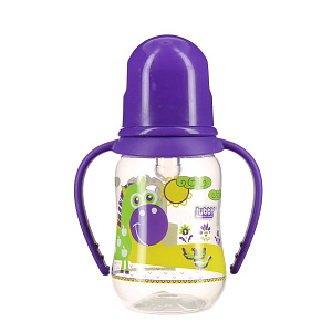 Бутылочка с соской от 0 месяцев Русские мотивы Lubby, 120-125мл 000000000001135402