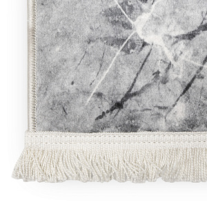 Ковер 60х90см Мрамор серый  полиэстер 000000000001213325