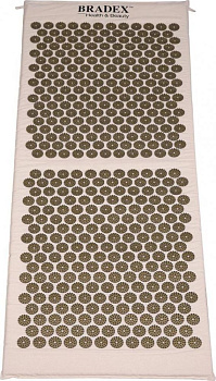 Массажер медицинский 49x33,5x12,5см BRADEX НИРВАНА Коврик-сумка акупунктурный ТУ 32.50.21-001-76456205-2020 ABS-пластик хлопок 000000000001210491