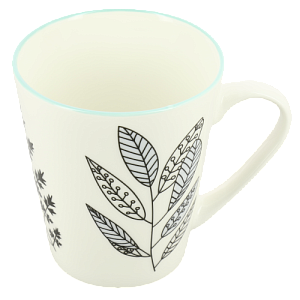 Кружка 320мл MILVIS Флора керамика 000000000001208593