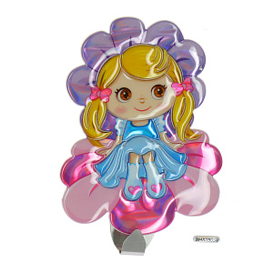 Одинарный стикер крючок Дюймовочка Room Decoration 000000000001127368