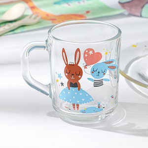 БАЛЕРИНЫ Набор для завтрака 3 предмета ОСЗ стекло 000000000001219520