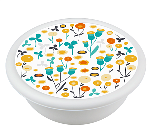 Миска с крышкой 3,2 л DECOR в ассортименте PT2452IMLБЕЛ-DEC-2 000000000001189831