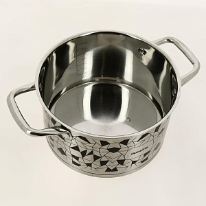 Кастрюля 4,6л APPETITE Enigma нержавеющая сталь GS04463 000000000001192623