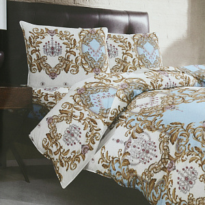 Комплект постельного белья 1,5-спальный LUCKY Жемчуг розовый 50х70 пододеяльник 145х215см простынь 150х220см наволочка 50х70см-1шт поплин 100% хлопок 000000000001212773