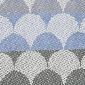 Полотенце кухонное 40х60см ВОТЕКС Волна серый/синий/бирюзовый 100% хлопок 000000000001206946