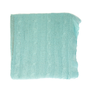 Вязаный плед Monet Mona Liza, 140?180 см, велсофт 000000000001130014