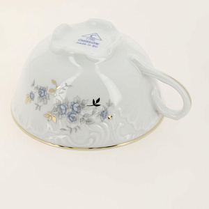 Сервиз чайный 15 предметов CMIELOW 9706 blue фарфор 000000000001172719